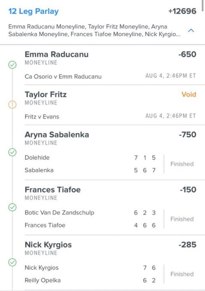 FDSportsbook's tweet image. NAHHHHH, THIS IS WILD 🤯

$525 ➡️ $52.2k 

This bettor put together an absolutely 𝗜𝗠𝗠𝗔𝗖𝗨𝗟𝗔𝗧𝗘 parlay to bring home a massive payday 💰

(via @A_Ciolli)