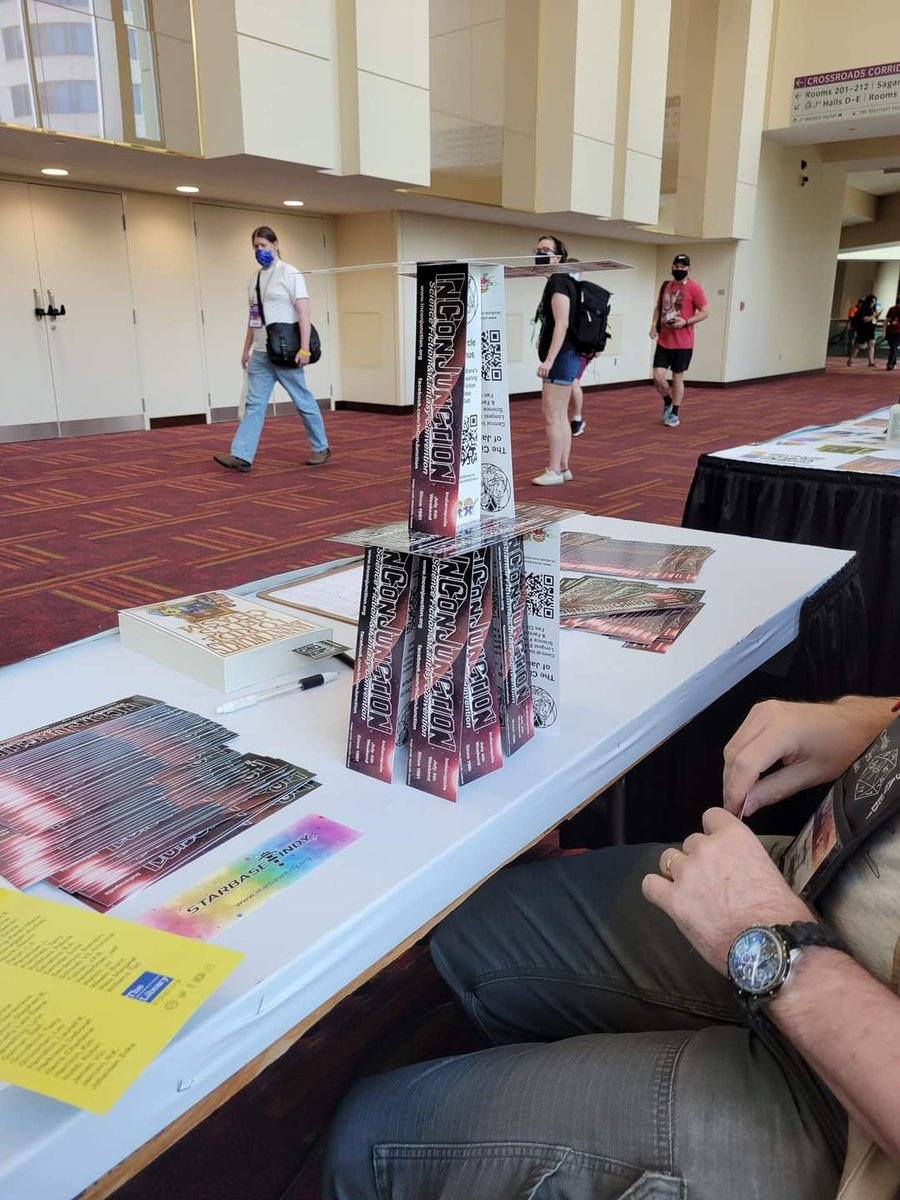 InConIndy's tweet image. InCon is building bridges and MORE at @Gen_Con!