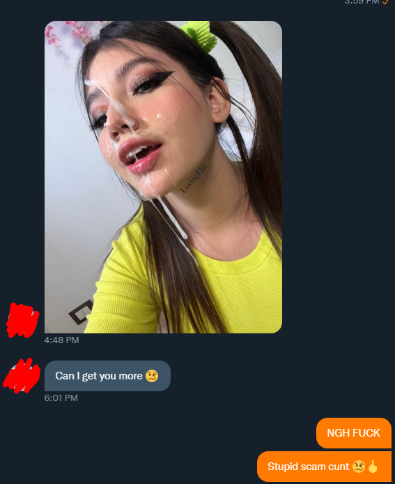 BetaGoonDom's tweet photo. Ive had 4 FUCKING SETS bought for me in the last 24 HOURS. You stupid fucking lowlifes are fueling a losers porn addiction with your BETA BUCKS 🤤

Gonna shoot my FAT ROPES from you thirsty sluts slurping me off with premium porn meat 🥴🖕

betadomme scam cock catfishfindom 2dfd https://t.co/vmOda8AmB7