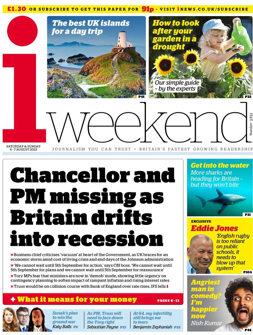 .
Where are the PM and Chancellor as the country faces economic crisis?

Of course - Boris Johnson and Nadhim Zahawi are on holiday...  🤦‍♀️ 

Whether Liz Truss or Rishi Sunak wins, we need a #GeneralElectionNow!

#R4Today #BBCBreakfast #BBCAQ #JohnsonOut194 #ToriesOut30
.