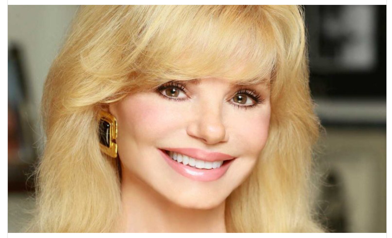 Happy Birthday to the Iconic Loni Anderson. May she always feel the love from her fans! 