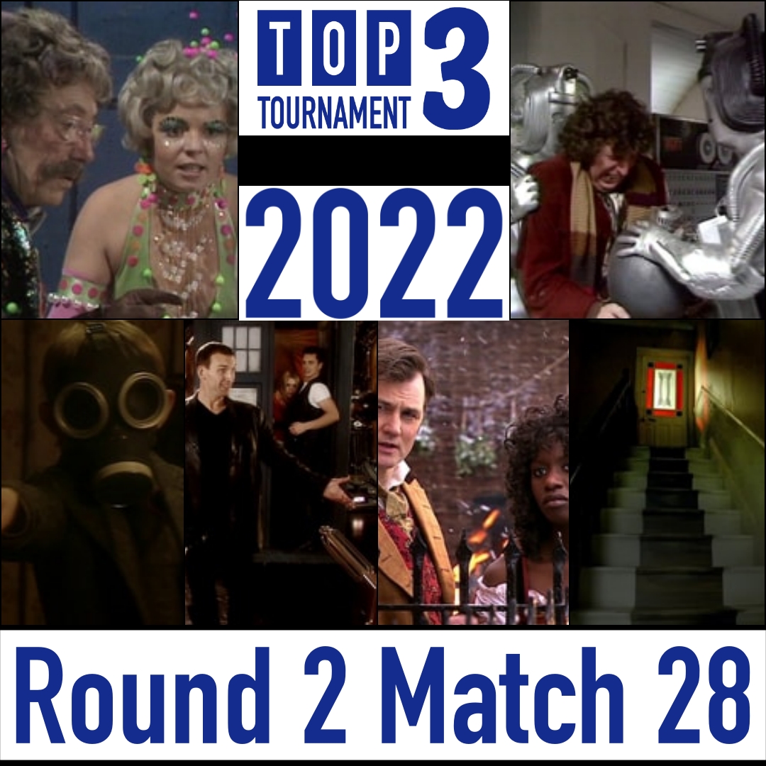 DoctorWho_Top3T's tweet photo. Whilst this account has had a short break, the T3T has continued and is towards the end of round two.  Match 27 (https://t.co/WwkzZDPf7z) is still open for votes until Saturday lunchtime whilst match 28 (https://t.co/QDKF1pPrFm) closes early Monday morning (times in BST). https://t.co/el6dcCqRD9