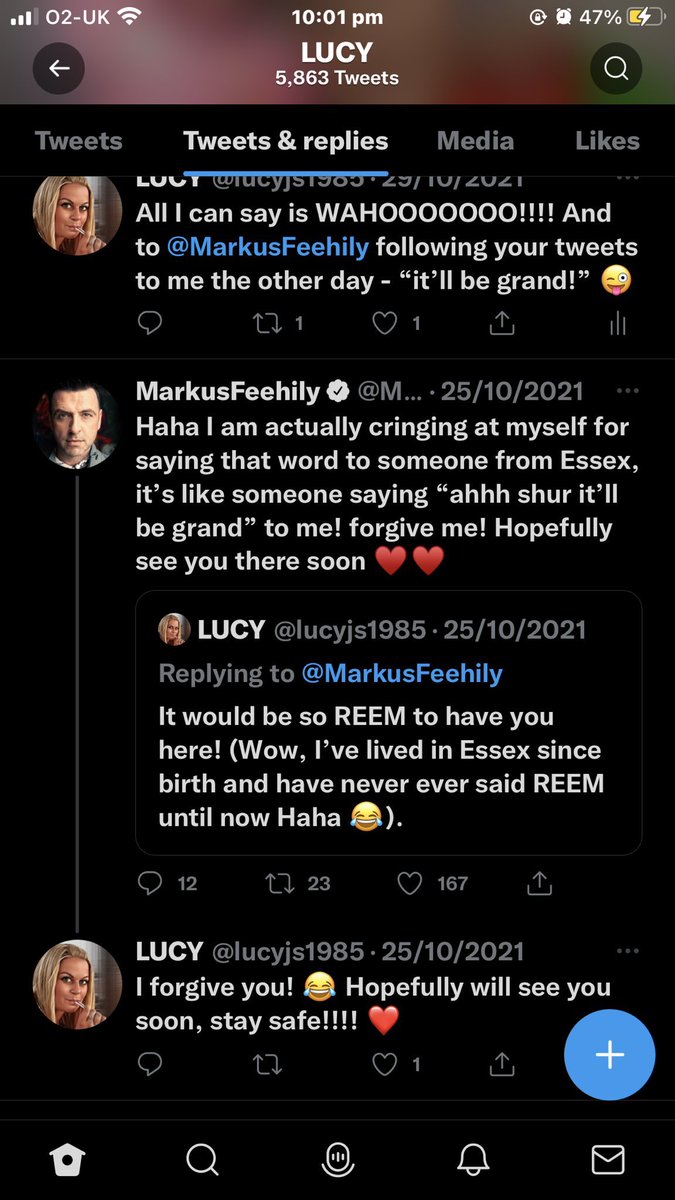 lucyjs1985's tweet photo. Well @MarkusFeehily what can I say? following our tweets to each other last year it was definitely“REEM” for me at Colchester, How was it for you!? 😉 I managed to get 2nd row seats so was up the front and loved every minute!! ❤️ thank you! Wish I could see you at Wembley! https://t.co/IbSXbgnDUx