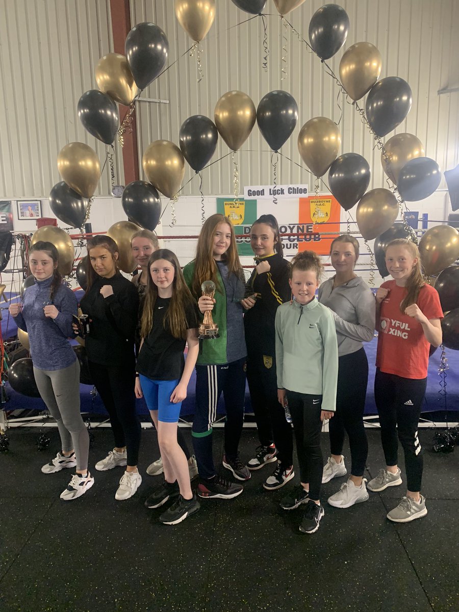 DunboyneBoxing's tweet image. Well folks the time has come all at Dunboyne Bc wish Chloe Poleon the very best of luck as she heads to Turkey 🇹🇷 to represent her club and country in the junior European championships next weekend. Make us proud Chloe bring us home a gold 🇮🇪🇮🇪🇮🇪🇮🇪🇮🇪🇮🇪☘️☘️☘️☘️☘️🥊🥊