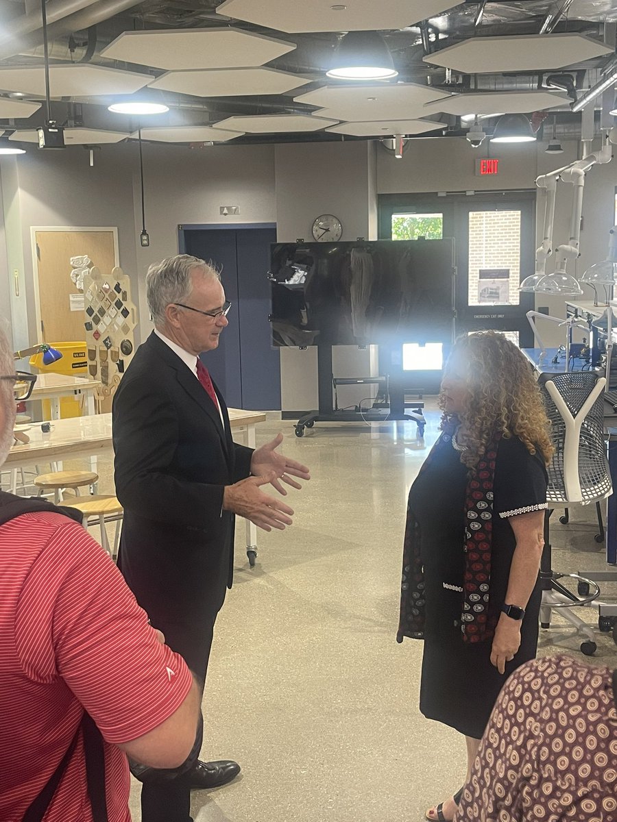 StateRelations's tweet photo. A great first couple of days with @uwchancellor Jennifer Mnookin showcasing our state-funded infrastructure priorities and connecting her with area legislators! https://t.co/MdXKTbMgpa