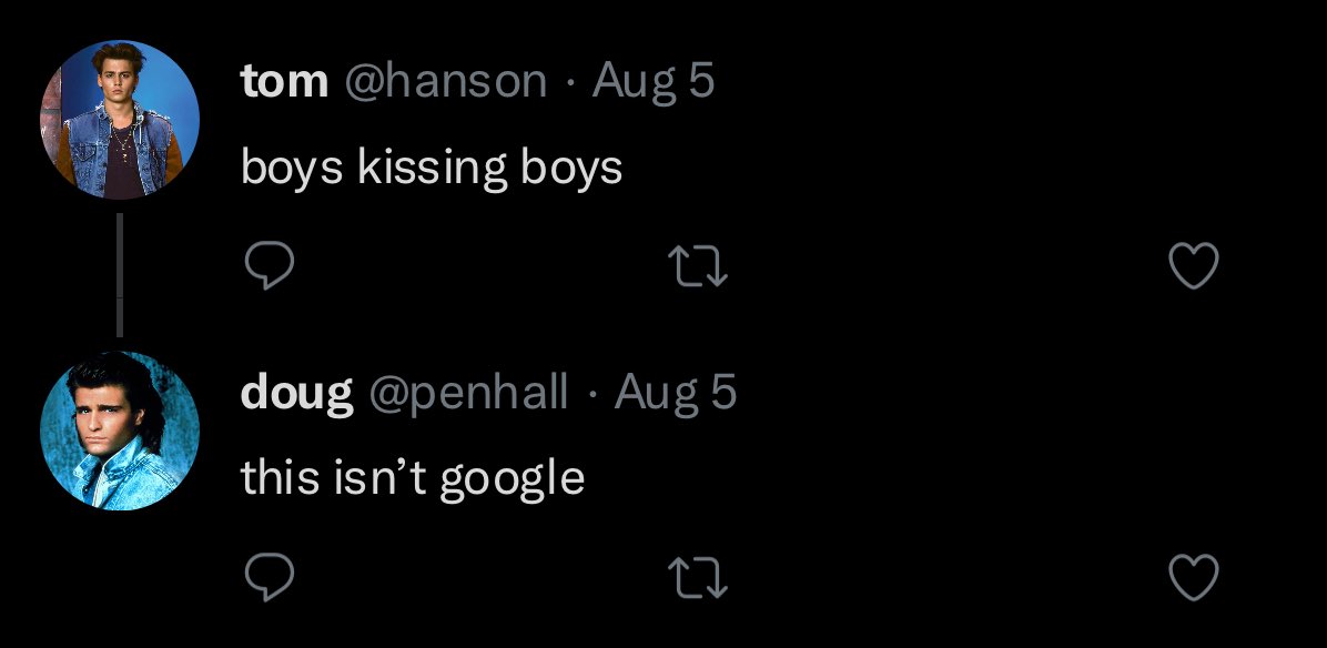 johnny characters on twt tweet media