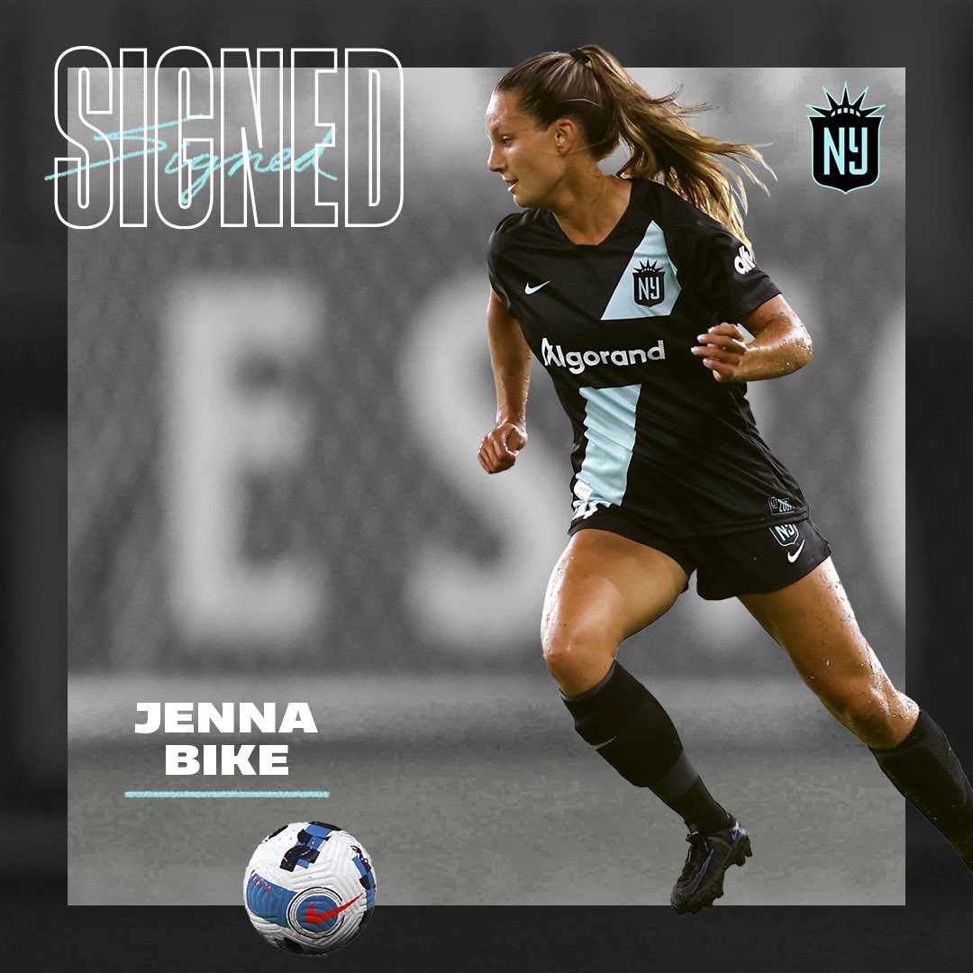 GothamFC's tweet photo. ROSTER NEWS: Excited to welcome back Jenna Bike, who was signed for the remainder of the season following her @USWNT Replacement Player contract. #YERRRR

📰 https://t.co/5fxuUQM6kM https://t.co/P5vgKLtG1Q