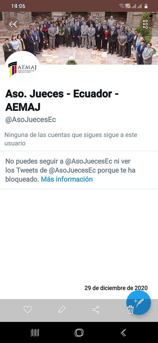 mvaca1's tweet photo. @LassoGuillermo @Presidencia_Ec @CJudicaturaEc @CorteNacional @CortePichincha @CorteIDH @ONU_derechos @HRI_ONG @StateDept @USembassyEC @CNNEE @tctelevision @BancoPichincha @EcuadorTV @produbancoec @Lenin @MinJusticiaEc @alvaradorosana @DEFENSORIAEC @superbancosEC SOLO en ECUADOR!
Entidades Públicas, Financieras, Prensa, Etc, Se RIEN y BURLAN de este SIMPLE MORTAL!
Por Buscar JUSTICIA REAL sin HALLARLA!
ME BLOQUEAN
@AsoJuecesEc
@AsambleaEcuador
@pradojj Expres. Asobanca, Hoy MINISTRO!
@FEGASG Dueño @BancoPichincha 
@CarlosVerareal
Miren👇5 https://t.co/Bo2FqRYrUp