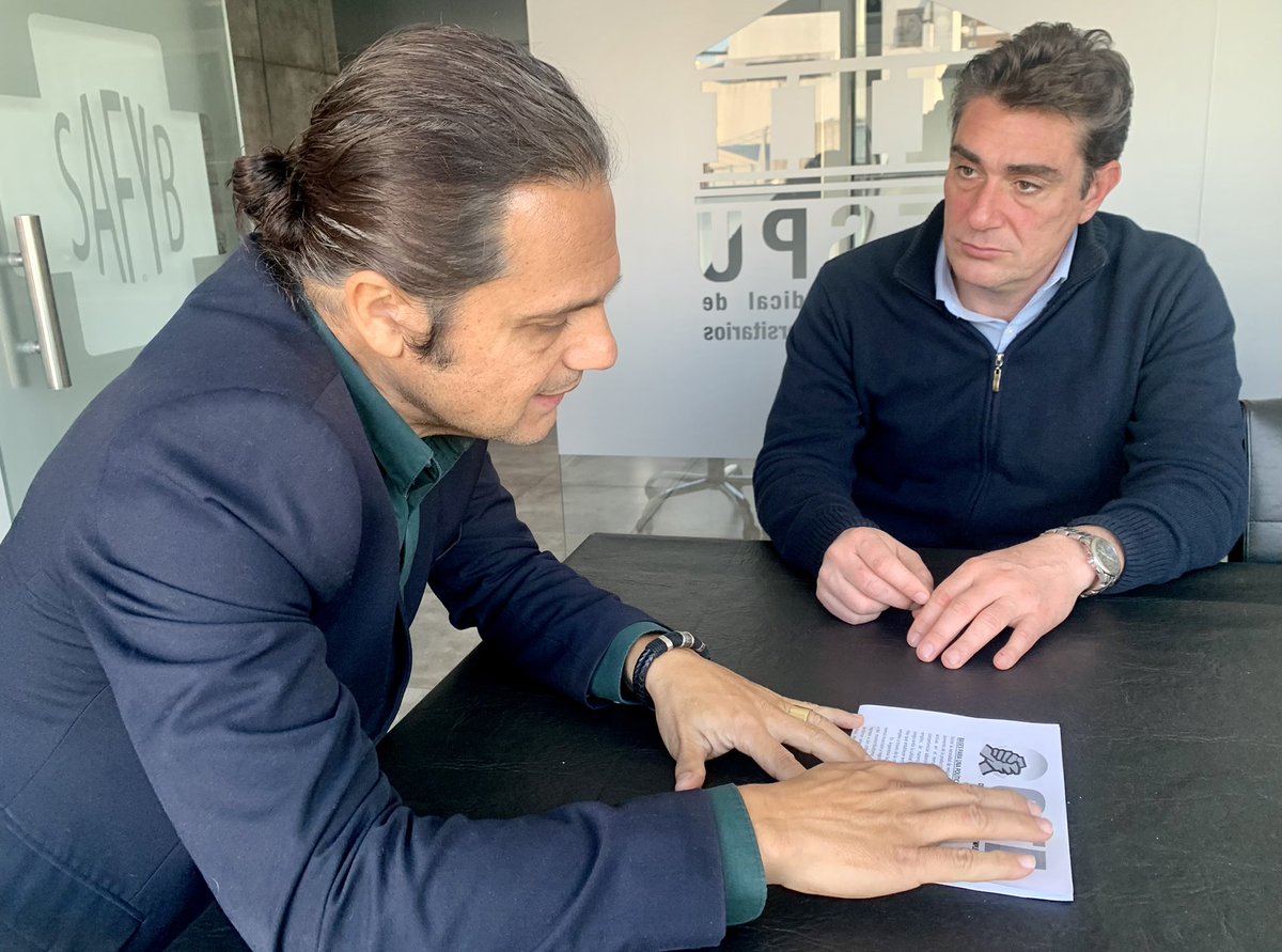MarceloPeretta's tweet photo. Gracias @Javieriguacel por acercarte a @cte_ok y a @Safyb1 para conocer las necesidades de los trabajadores y los empleadores. https://t.co/IFphbS4tVG