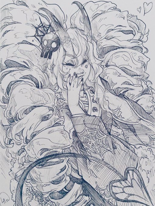 🖤🤍🖤 INK SKETCHES 🖤🤍🖤
♡ 💲100 Thigh-Up Sketches
(Not Shipped)
♡ Human or Anthro
♡ Open this weekend only
♡ Finished by Tuesday
♡ Comment "CLAIM" if interested
RTs always appreciated! ♡