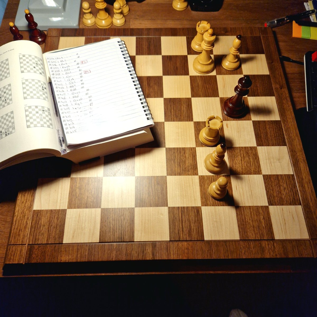 Nothing like some <a href="/chessdojo/">ChessDojo</a> mandated mate in twos on a Friday night!