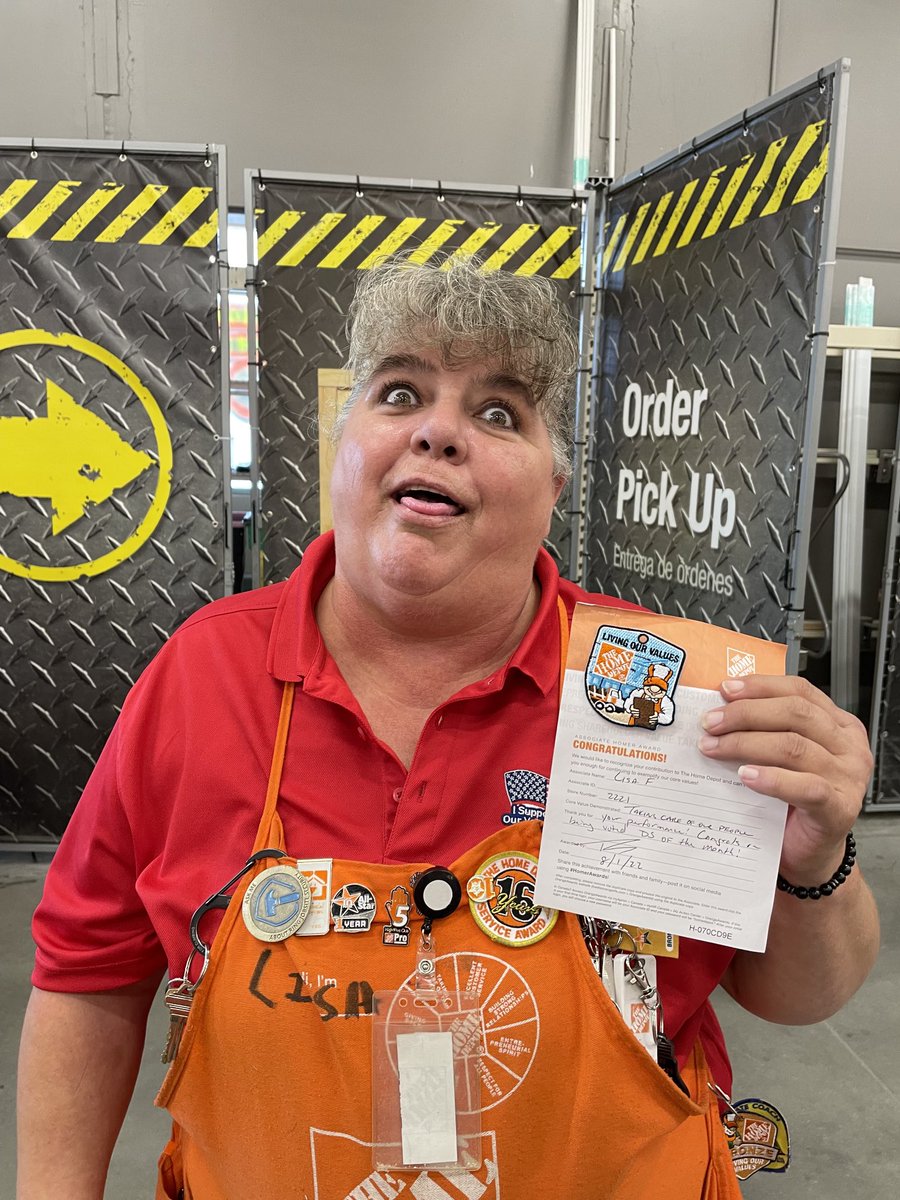 Lisa was voted Supervisor of the Month by the leadership team.  And then she made a face. I caught a picture of it and I’m sharing.  Possible retweet coming in the future if I need to swap out the picture!  Congratulations on your progression!