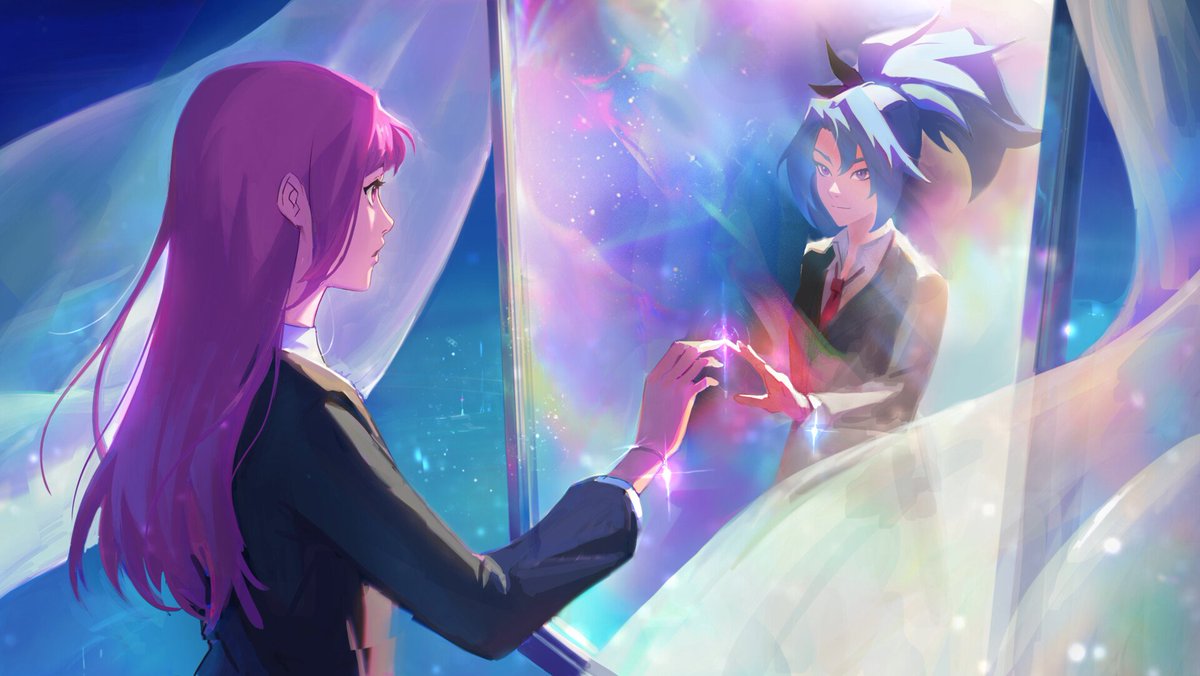 JumaraloHexCore's tweet photo. "Everything Goes On - Porter Robinson (Official Music Video) | Star Guardian 2022" Visual Development- League of Legends by Julia Shi

https://t.co/sfEXQ3iTIf https://t.co/SsyR9vkv6v