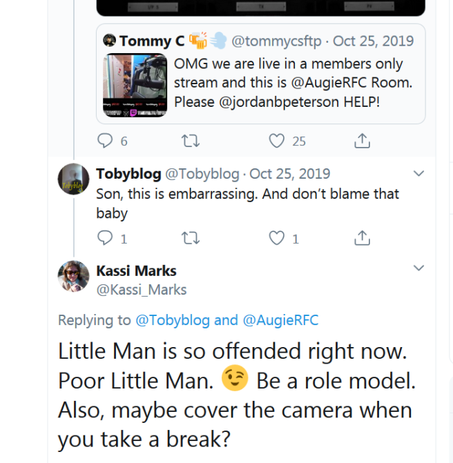 PDnull69's tweet photo. @CommentCoppedd @AugieRFC throwback to that time Augies mum told him off in his tweet replies for trying to blame his mess on his little brother https://t.co/cHt2u8O3TT