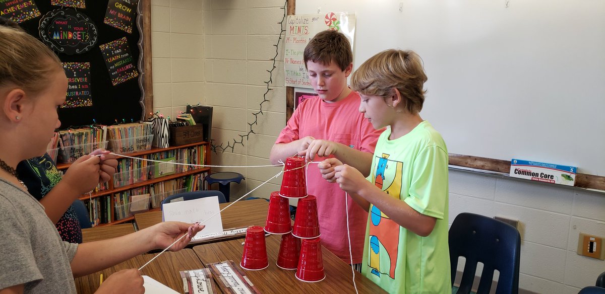 srouseclass's tweet photo. Team Building! @CISWildcats #WildcatNation https://t.co/fj77JYzUpe