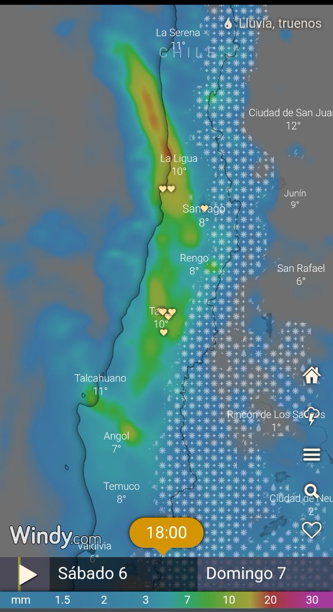 EdoWeatherman's tweet photo. Actualización evento de lluvia sábado -domingo

Adjunto imagen con el detalle de montos. https://t.co/BtgfxD558E