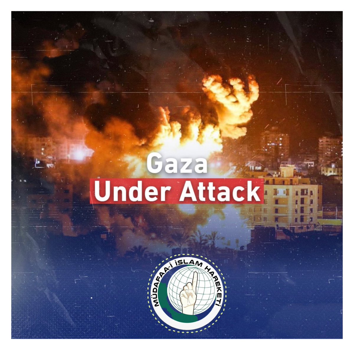 İşgalci İsrail an itibariyle #Gazze 'de
sivil yerleşim yerlerine saldırıları
yoğunlaştırarak, bir katliam gerçekleştiriyor.

Allah'ın laneti zalimlerin üzerine olsun !.. 🔥

#GazaUnderAttack