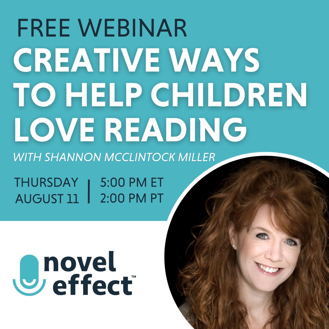 This webinar is going to be LIT!🔥📚 Learn the best tips & tricks for creating a culture of reading in your classroom, library, & school with tech integration expert @kerszi & internationally recognized teacher-librarian @shannonmmiller! bit.ly/NovelEffectAnd… #EdTech #TLchat