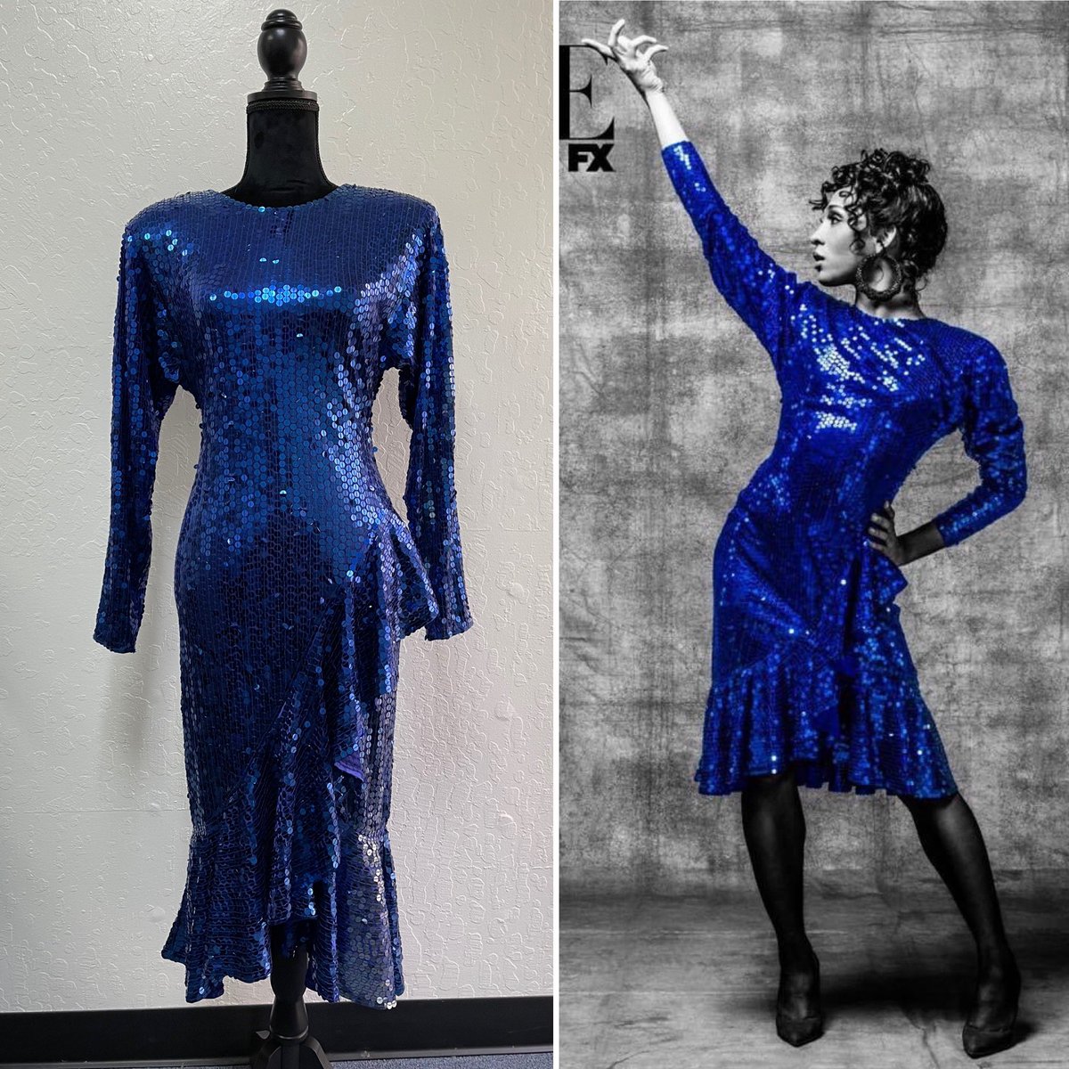 WWhiteside's tweet photo. Iβm sharing this piece in my collection worn by the extremely talented. @MjRodriguez7 #fxpose #ryanmurphy #love #followο½e #memorabilia #lgbtqπ #icons #love #archive #follows #80sfashion @PoseOnFX β€οΈ https://t.co/y3qOoW7FxP