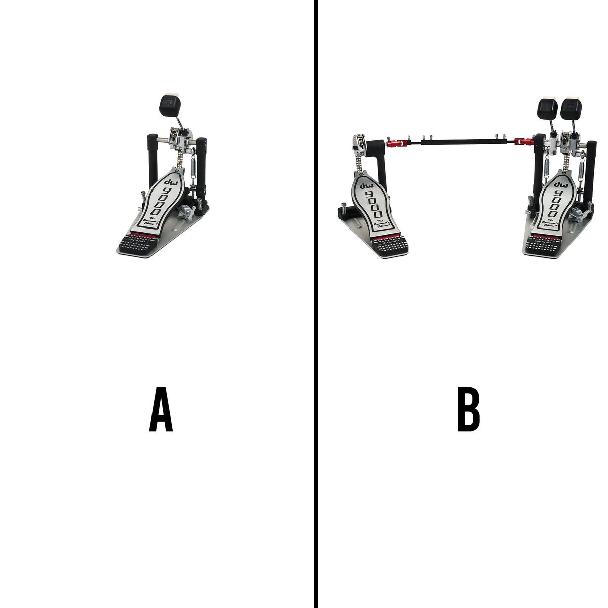 dwdrums's tweet photo. Comment A for single pedal or B for double.

Like because they're both DW. https://t.co/NqeoyruknI