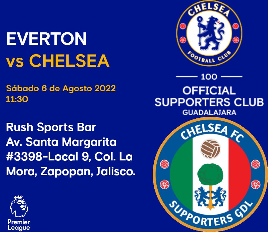 chelseafcgdl's tweet photo. Nos vemos maรฑana para el inicio de la temporada ๐๐ COME ON CHELSEA!
#CFC #KTBFFH #CFCGDL https://t.co/mrT7sSq0GN