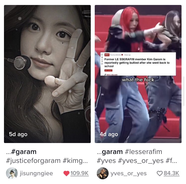 wildaery's tweet photo. The amount of Garam hit TikTok’s in the last 7 days alone… the likes 🙌🏼 things are very slowly shifting  #JusticeForGaram https://t.co/NYbWeSWRHJ
