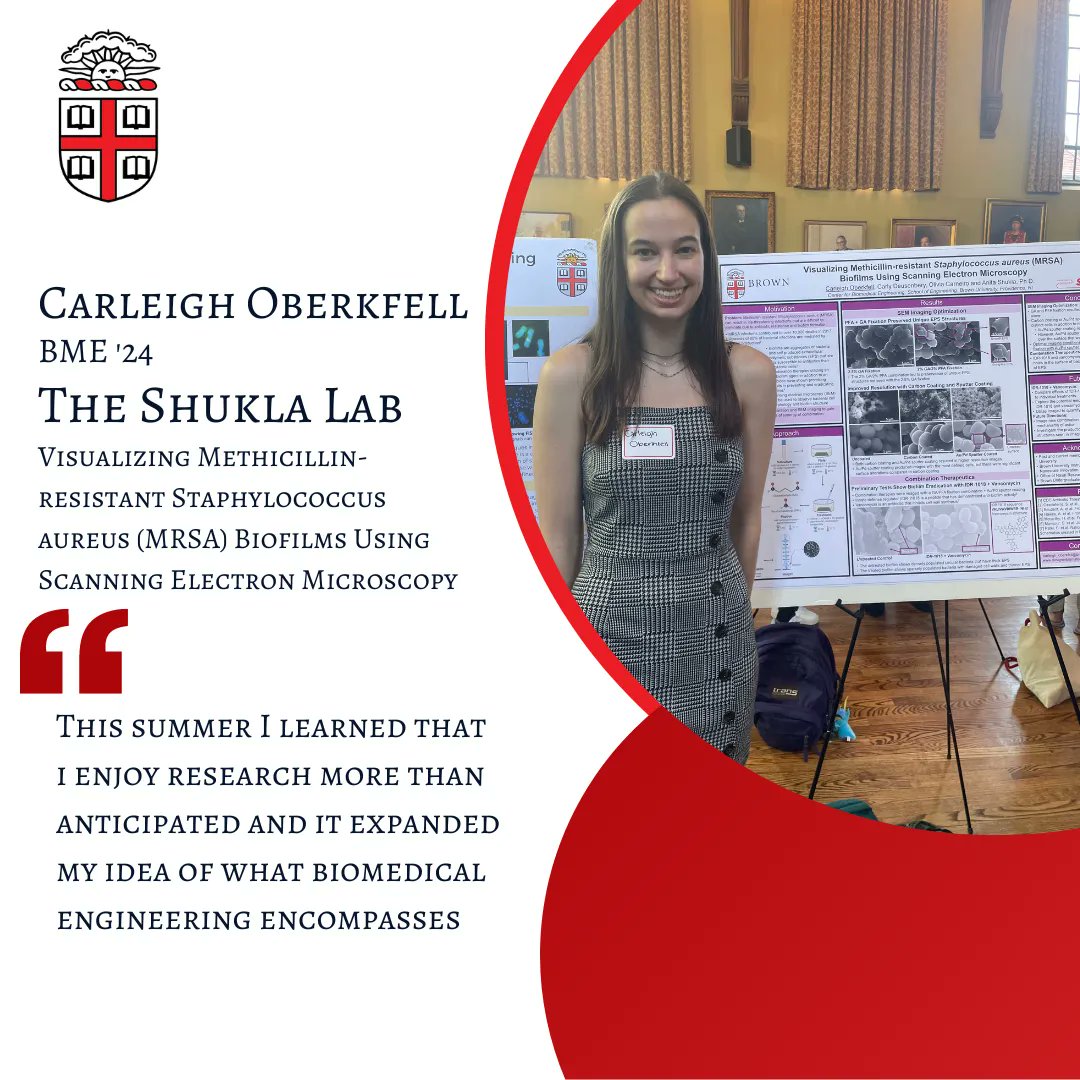 Brown_BME's tweet photo. Congratulations to the Brown Biomedical Engineering Undergraduate students that presented their summer research this week at the Brown Undergraduate Research Symposium. We are delighted to witness all of your accomplishments and are looking forward to seeing what's next for you! https://t.co/9uU1TGru7X