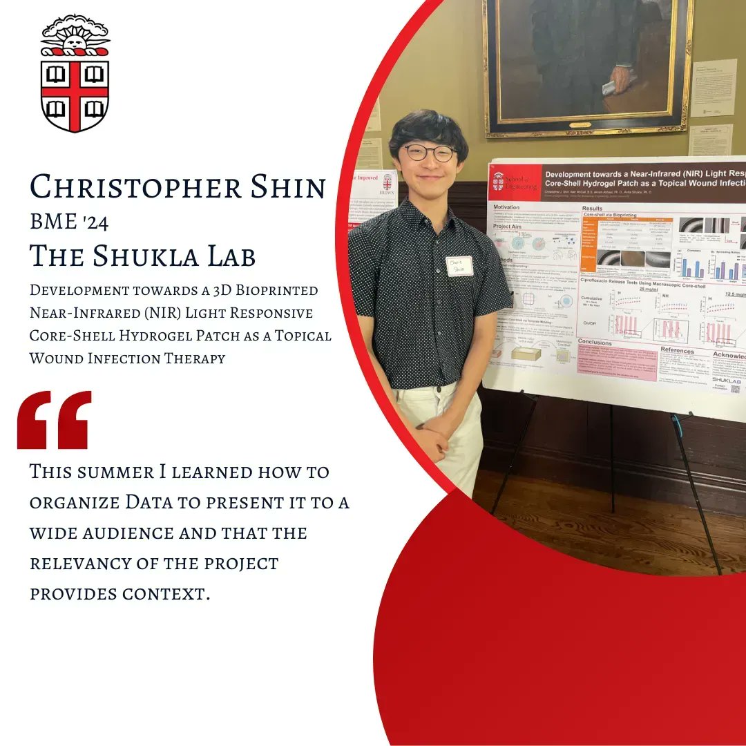 Brown_BME's tweet photo. Congratulations to the Brown Biomedical Engineering Undergraduate students that presented their summer research this week at the Brown Undergraduate Research Symposium. We are delighted to witness all of your accomplishments and are looking forward to seeing what's next for you! https://t.co/9uU1TGru7X