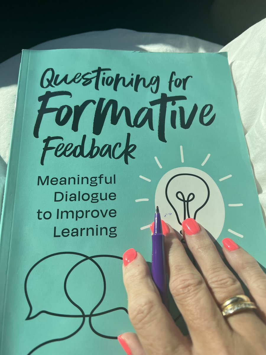 alysoncarp1's tweet photo. I’ve finished up my reading/study this week and am excited to learn more in the webinar on Thursday! @Question2Think @al_bpc #QualityQuestioning Register here- https://t.co/qlcihB9VYw https://t.co/09TirVD4vS
