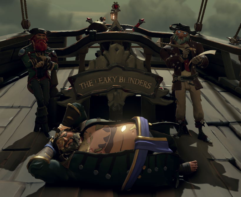 By order of the Leaky Blinders #SeaOfThieves