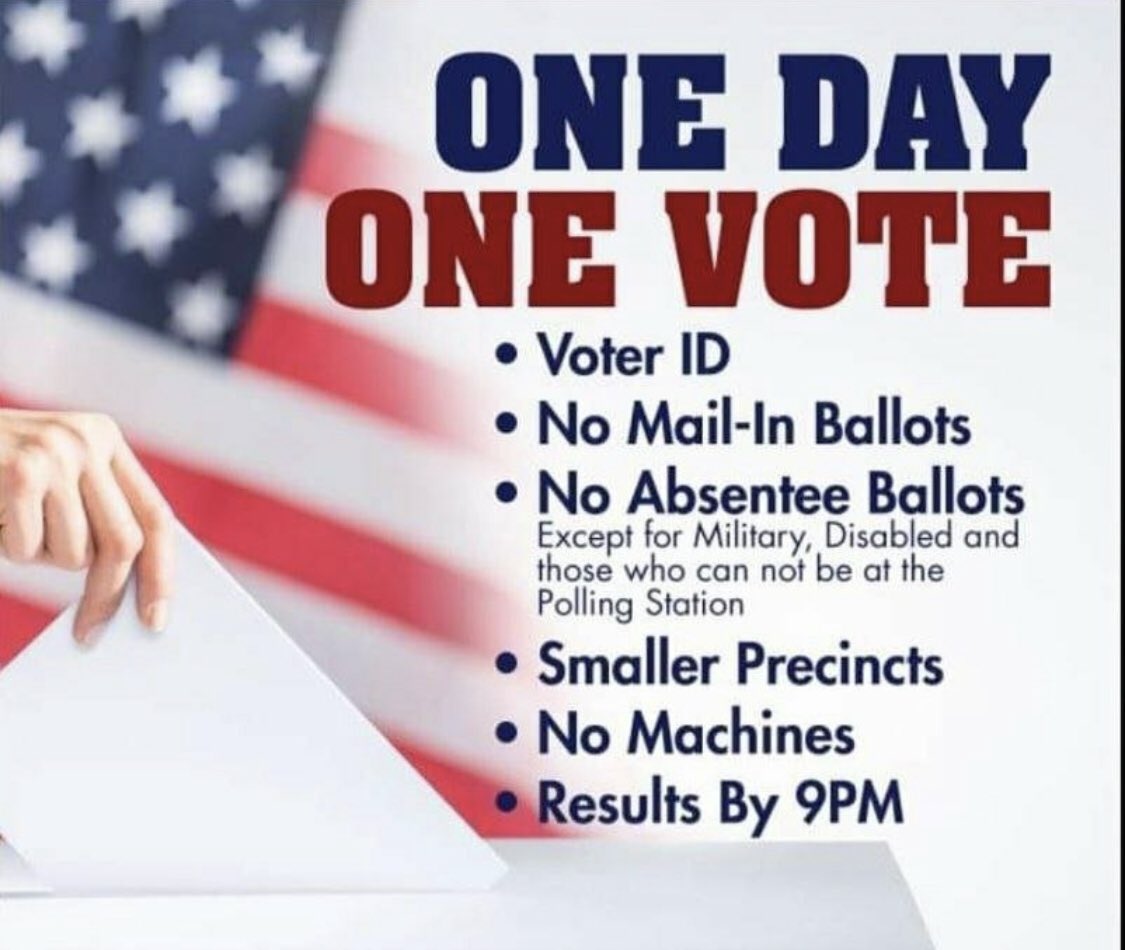 ONE DAY ! ONE VOTE ! 🇺🇸🔥