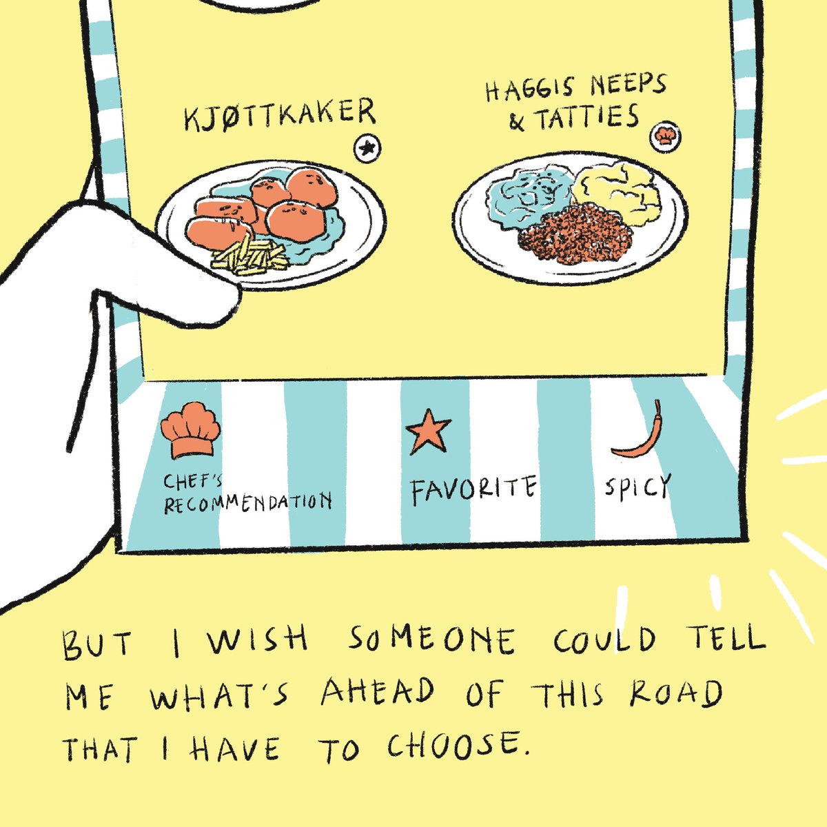 salmoncartoon's tweet photo. Choices 😵‍💫 (2/2) https://t.co/DXrrSB7yW0