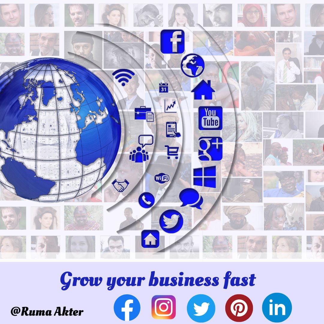 Ruma__Akter's tweet photo. 💪Social media is the biggest tool for your online and offline business promotion.👨‍💻

👉So build your brand awareness through any social media✌
@Ruma__Akter 
#socialmediamarketing #SocialMedia #DigitalMarketing https://t.co/v5ytxANLzh