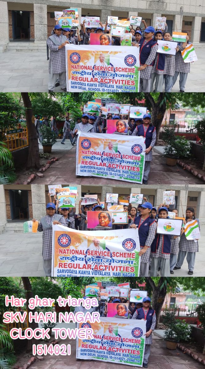 skv1514021's tweet photo. Har ghar tiranga activity at SKV Hari Nagar #saturdayactivity #AzadiKaAmritMahotsov #patriotism @skv1514021 @harish_iaf @Dir_Education https://t.co/Rr7Iq4T1fR