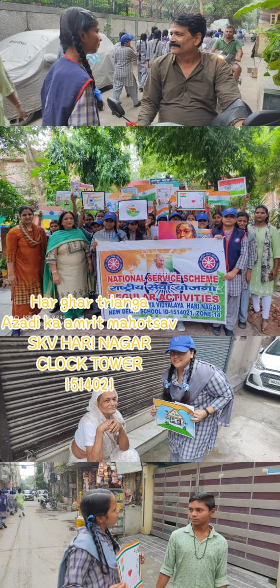 skv1514021's tweet photo. Har ghar tiranga activity at SKV Hari Nagar #saturdayactivity #AzadiKaAmritMahotsov #patriotism @skv1514021 @harish_iaf @Dir_Education https://t.co/Rr7Iq4T1fR