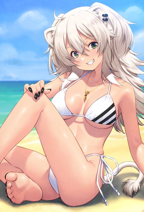 水着ららいおん。
#ししらーと 