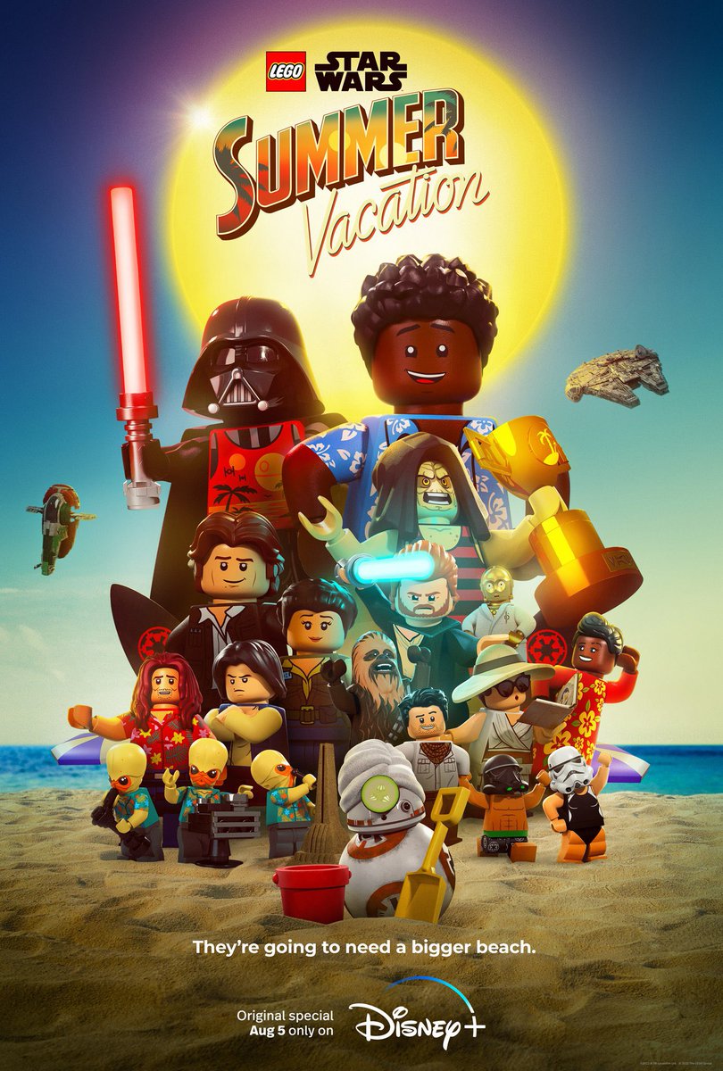 Boy did I LOVE #StarWars Summer Vacation. Wonderfully charming themes with hilarious humor and plenty of references and Easter eggs. I hope they keep making these LEGO shorts. 🥰 Plus, canon adjacent as it is, where everyone is going is very intriguing. 😏