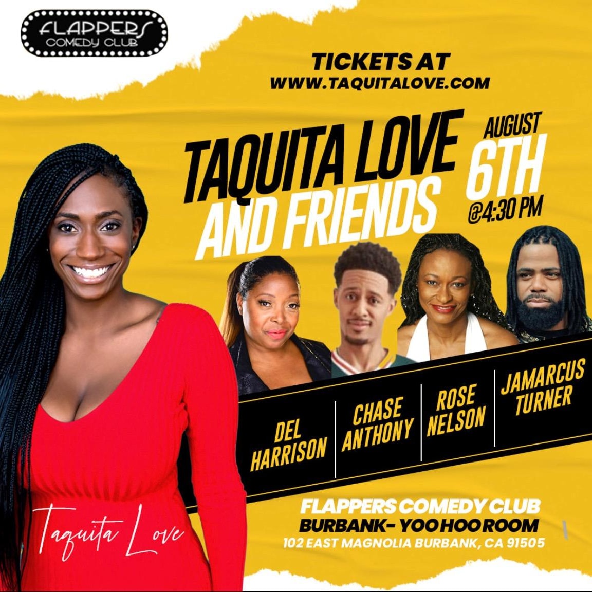 rosenelsontv's tweet photo. Come thru!โค Saturday 4:30pm. Flappers!!๐๐คฃ๐๐คฃ
#Sheworking
#standupcomedy @FlappersComedy @rosenelsontv https://t.co/fEG7go8Sat