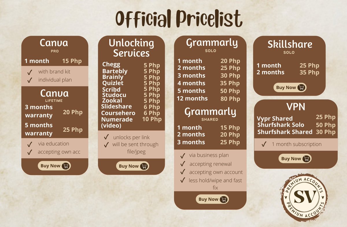 sv_premiumss's tweet photo. SV Premiumss Official pricelist!
Always ask for availability before you purchase. 

dm for orders https://t.co/rsRLWWGFHw