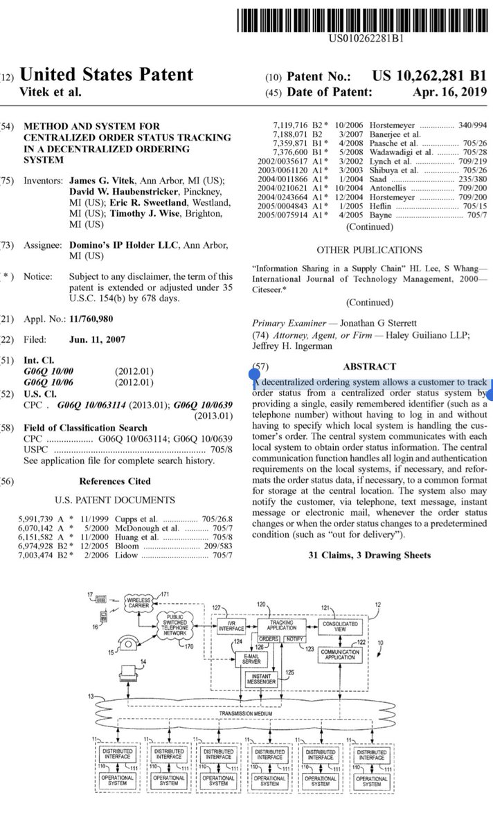 Domino’s pizza tracker is the next L1