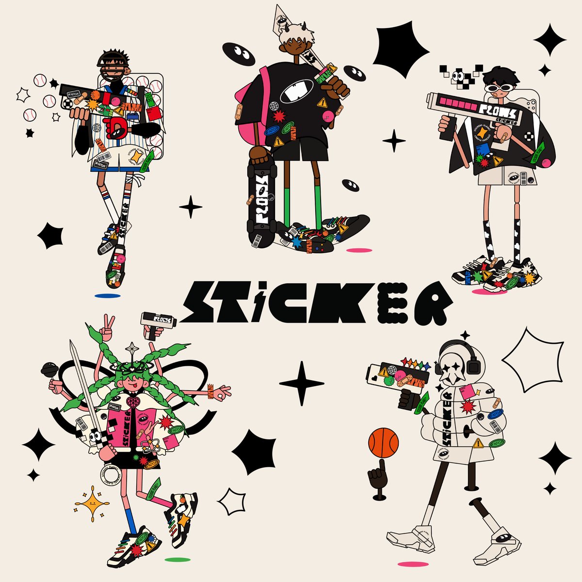 I told you #StickersPlanet is coming.💖