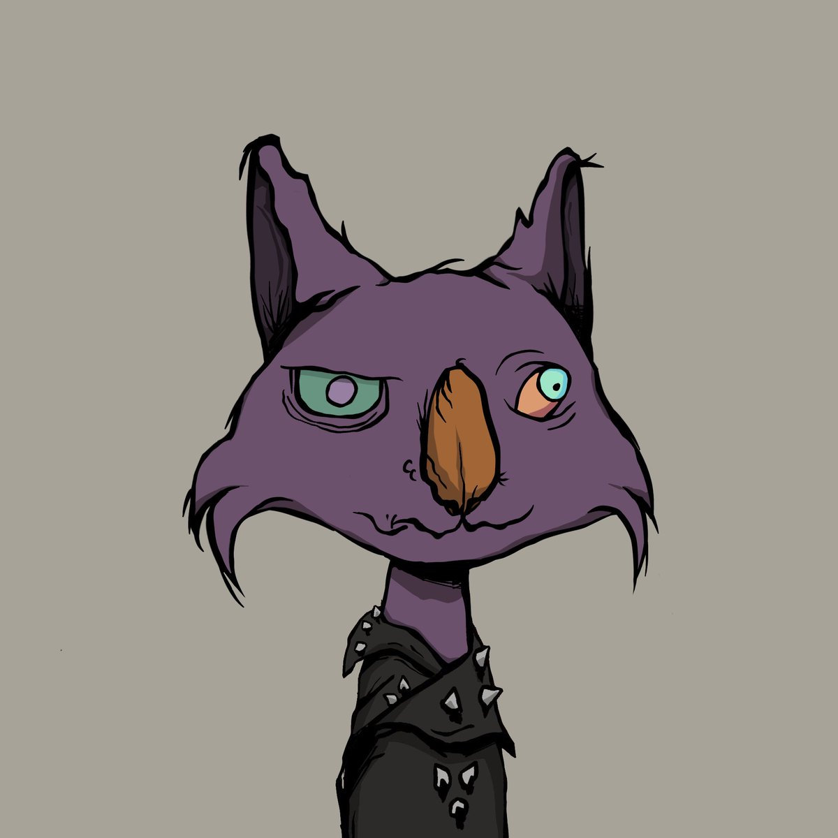 alexoleyplease's tweet photo. Just discovered @mudcatswtf and LOVE the ART! All the best things come out of the mud. Man, am I glad I got in early. They’re flying fast and pretty. 🌜😻🐈 https://t.co/1bhVpEA5MW