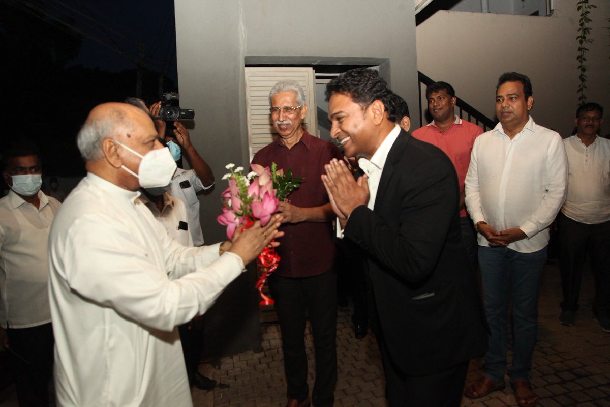 Namal Rajapaksa tweet media