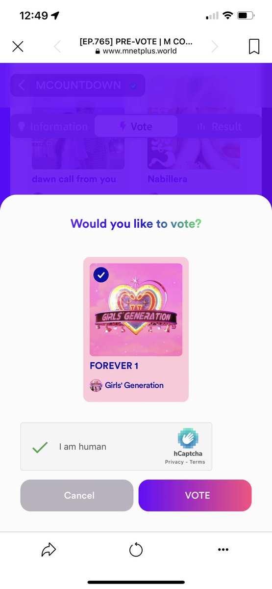 mariaheddvr_'s tweet photo. DONE! Gaja, S💗NEs!!!!! 

[🗳] MCOUNTDOWN PRE-VOTING | OPEN 

Vote for Girls’ Generation #FOREVER1 now!

1 account = 1 vote

🗓️ 6-8 Aug 23:59 KST

🔗 https://t.co/xVo62cn5XZ #FOREVER1 #GirlsGeneration #SNSD #SNSDisBack #SNSD15ThAnniversary #GG4EVA https://t.co/ijNqF2k6vX