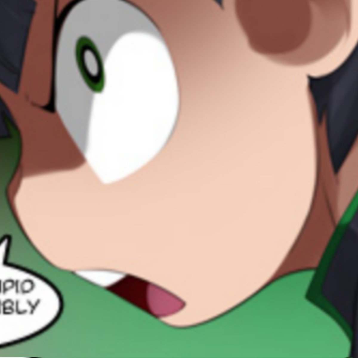 ⠀
⠀
cue the teen grunting and cursing loudly in response to what the other did , forest pupils dilating incredulously .⠀
⠀
〝 yEOWW  WHAT THE FUCK IS YER PROBLEM WOMAN !? 〞⠀

⠀