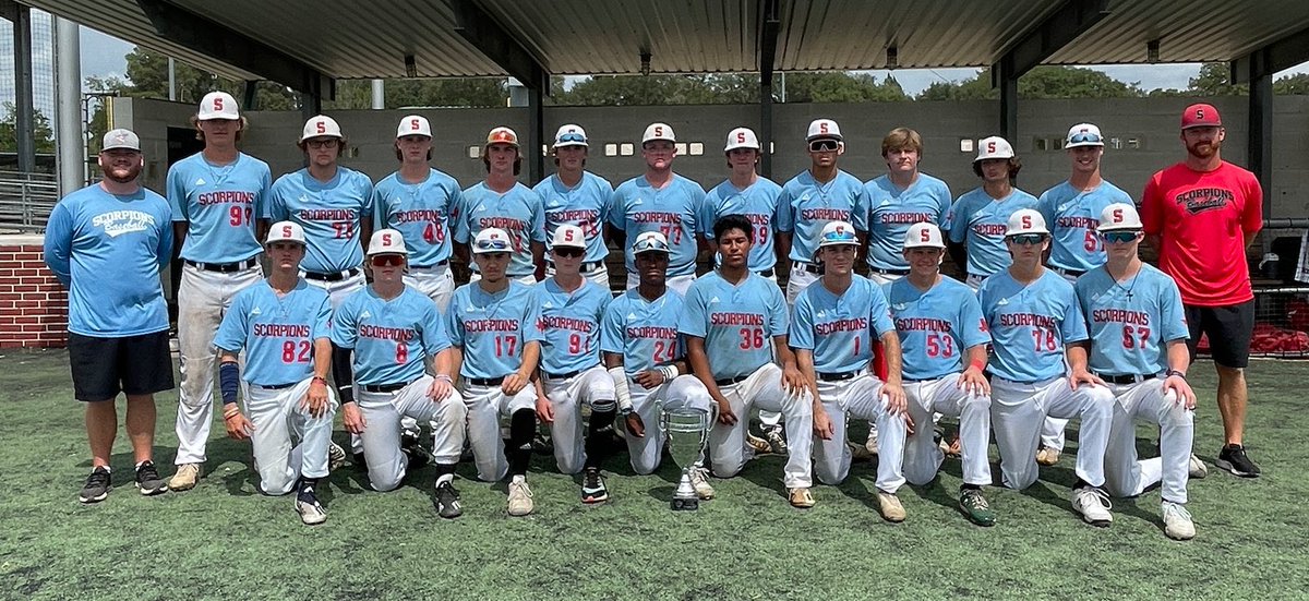 jonathanmonk26's tweet photo. Thankful to have spent another summer with @ScorpionsBsb1 to help teach and grow the game, along with all the other great coaches in this program. To see the growth these kids had from the beginning of the summer to now is phenomenal and it’s only going up.
#LetsGoScorps https://t.co/gFEuOvDwEF