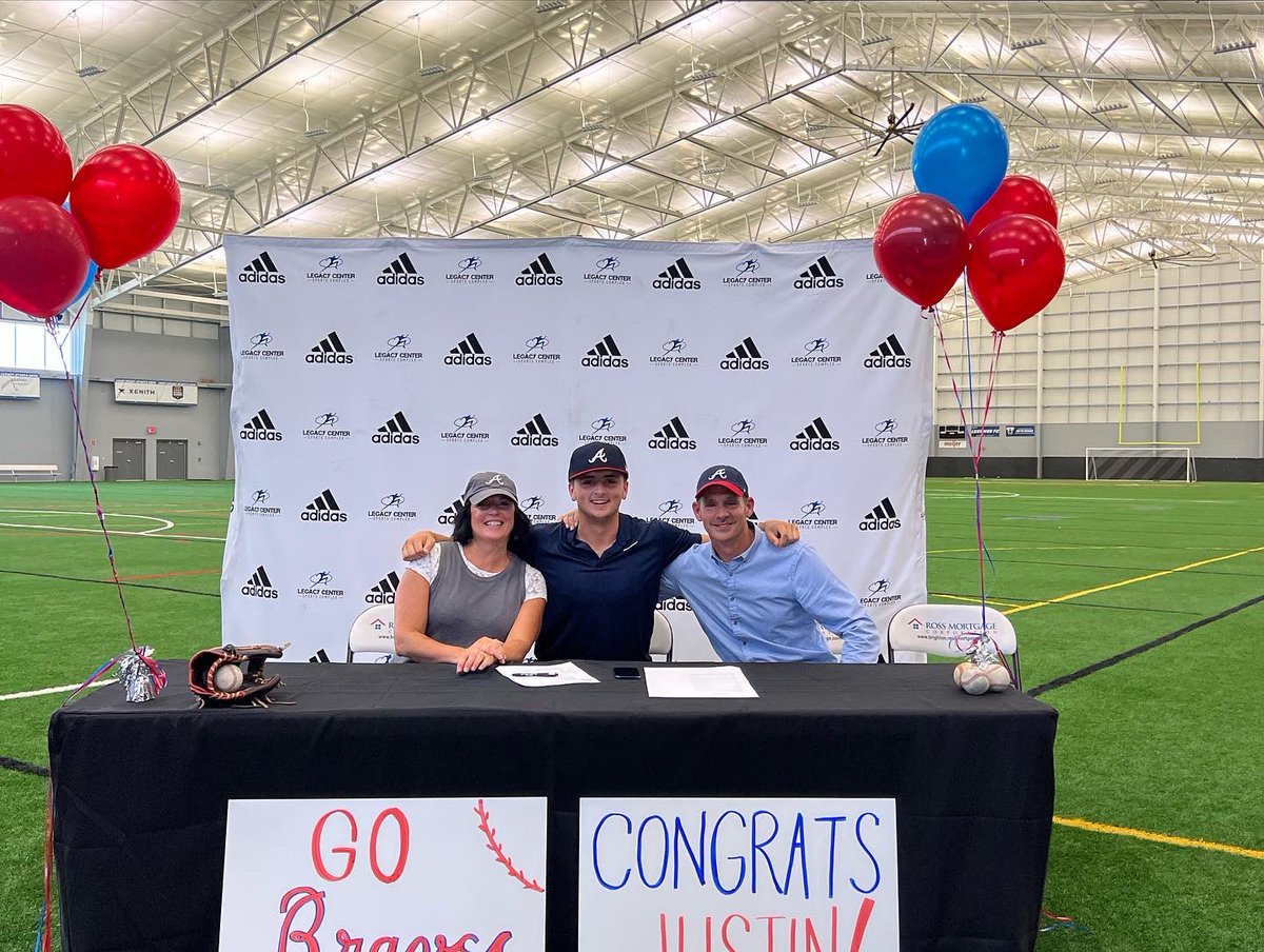 justinmili16's tweet photo. Extremely excited to announce I’m officially an Atlanta brave!! All glory goes to God who has given me this opportunity to pursue my dream! @Braves https://t.co/mELqmtsVCp