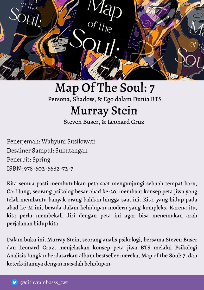 dithyrambos__'s tweet image. Buku pertama bulan ini, Map of the Soul: 7 dari @penerbitspring buat ikutan #springficationbookchallenge