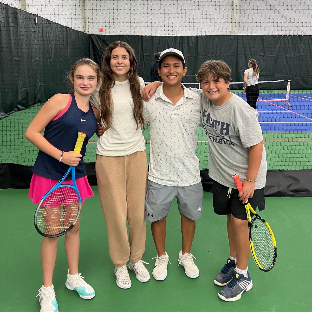 FSSportsClub's tweet photo. Served up the final Summer Sounds Courtside last night 🎾 

Who’s ready for next year? https://t.co/95iUY5MmnE