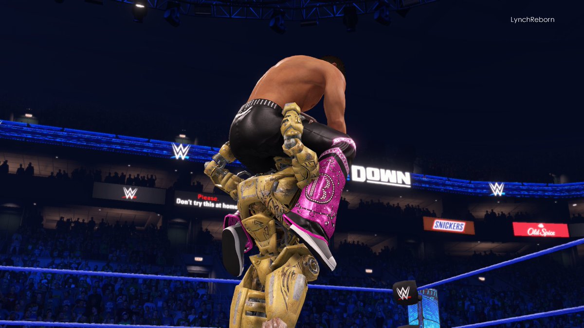 ChappellTardis's tweet photo. Huge fan of the movie #RealSteel so I ported Midas from Yukes' Real Steel game.

#RobotsVsWrestlers 
#WWE2K22 https://t.co/UV0keg4CKA
